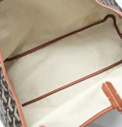 GOYARD Saint Louis PM PVC Leather Tote Bag Size ONE SIZE