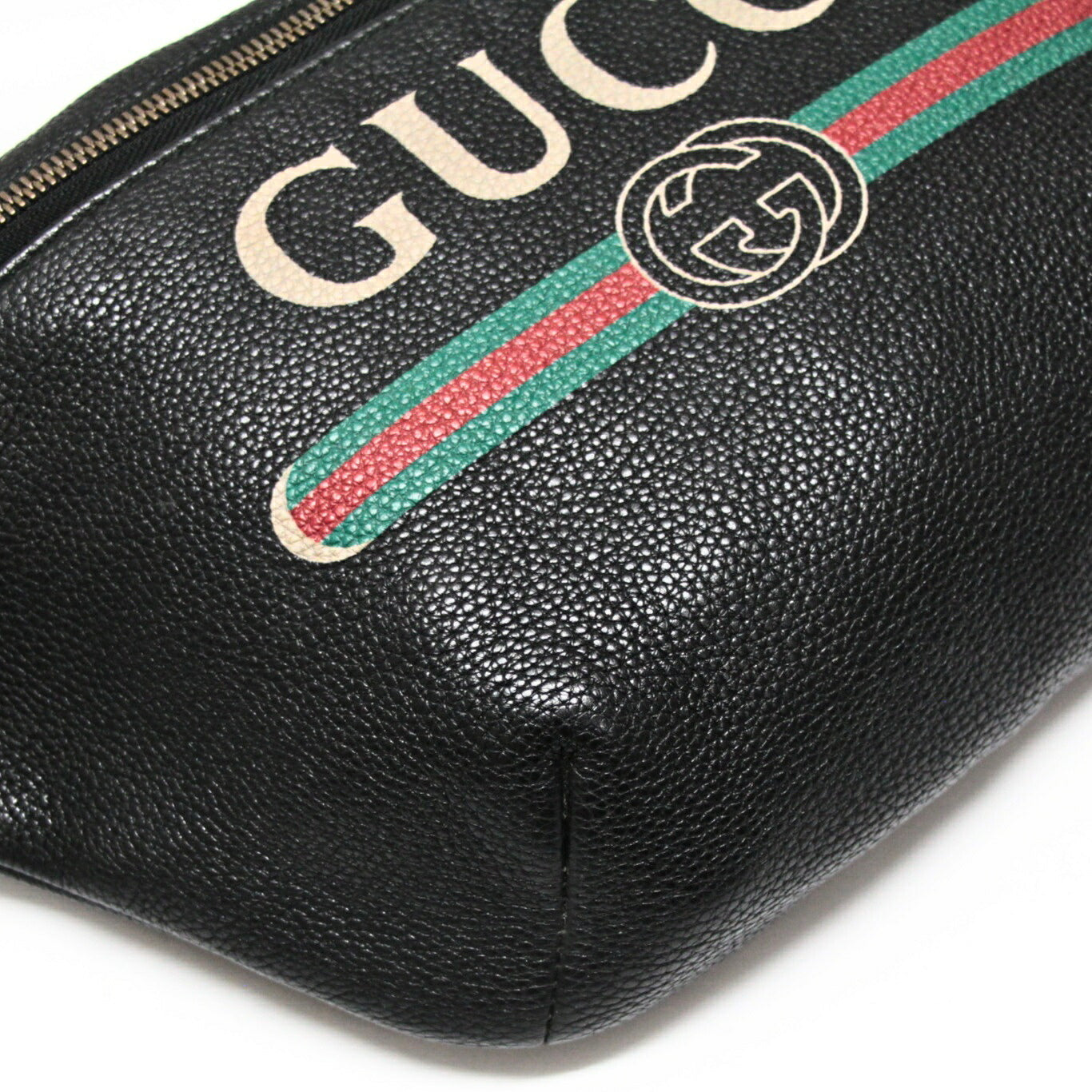 GUCCI Leather Black Crossbody Bag Size ONE SIZE