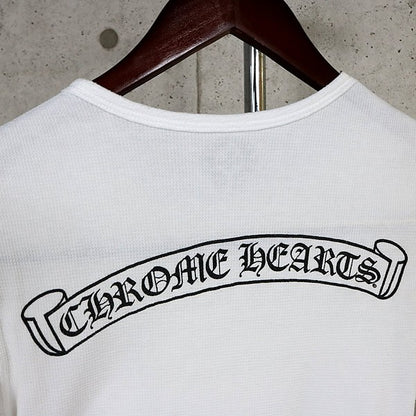 CHROME HEARTS Old Small Cross Thermal Sleeve White Size S
