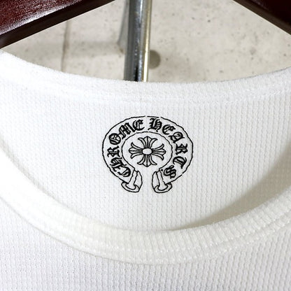 CHROME HEARTS Old Small Cross Thermal Sleeve White Size S