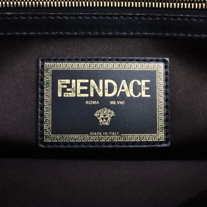 FENDACE Mamma Baguette 2-Way Nylon Bag Black Size ONE SIZE