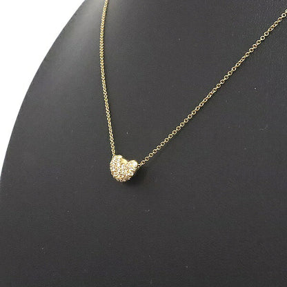 TIFFANY&CO Bean Diamond 18K Gold Necklace Size ONE SIZE