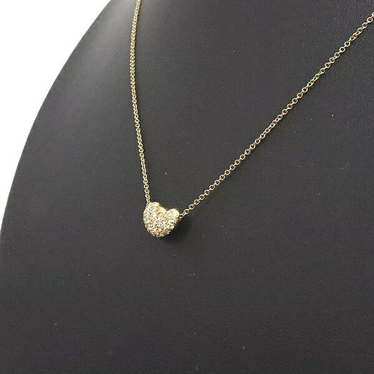 TIFFANY&CO Bean Diamond 18K Gold Necklace Size ONE SIZE