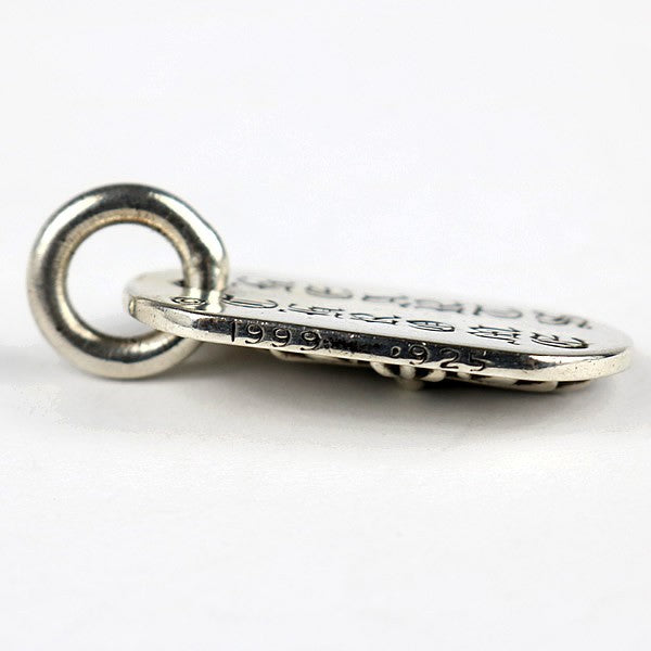 CHROME HEARTS Raised Floral Dog 925 Pendant Size ONE SIZE