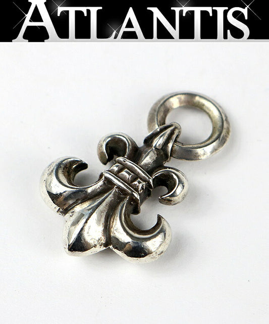 CHROME HEARTS BS Fleur Silver Pendant Charm Size ONE SIZE
