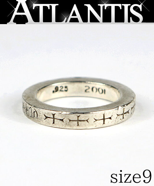 CHROME HEARTS NYC Exclusive 3mm 925 Ring Size ONE SIZE