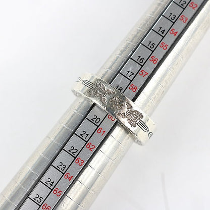 CHROME HEARTS Dagger Plus 6mm Spacer 925 Ring Size ONE SIZE