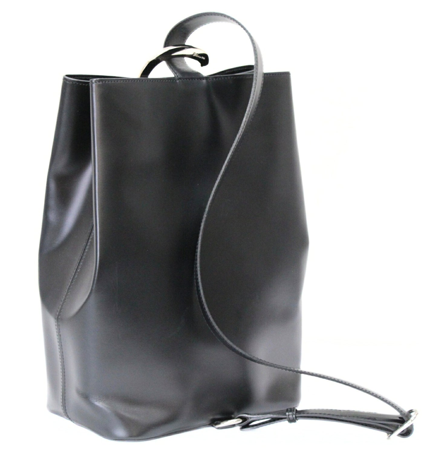 Cartier Panthère Leather Black Shoulder Bag Size ONE SIZE