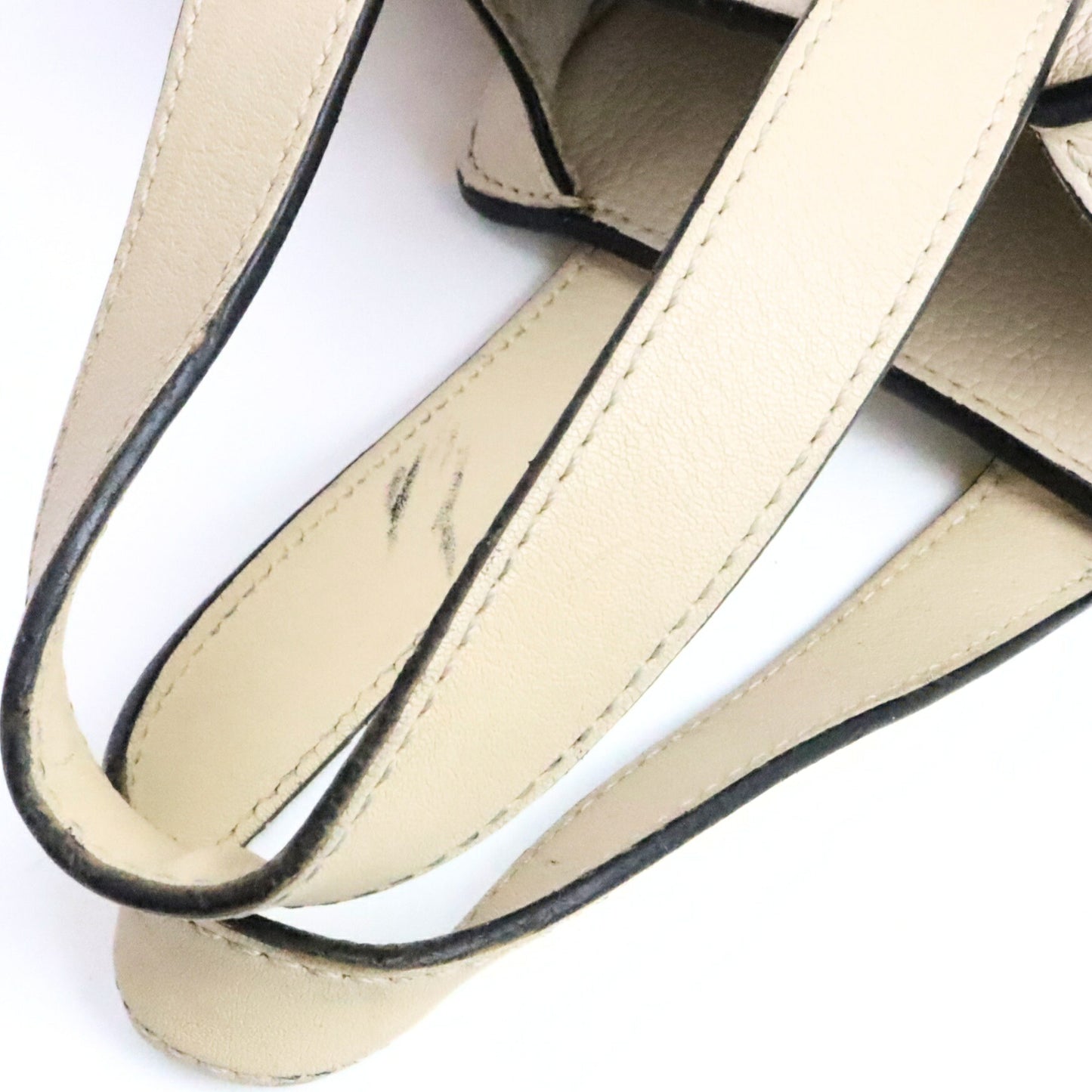 LOEWE Hammock Small Leather Bag Beige Size ONE SIZE