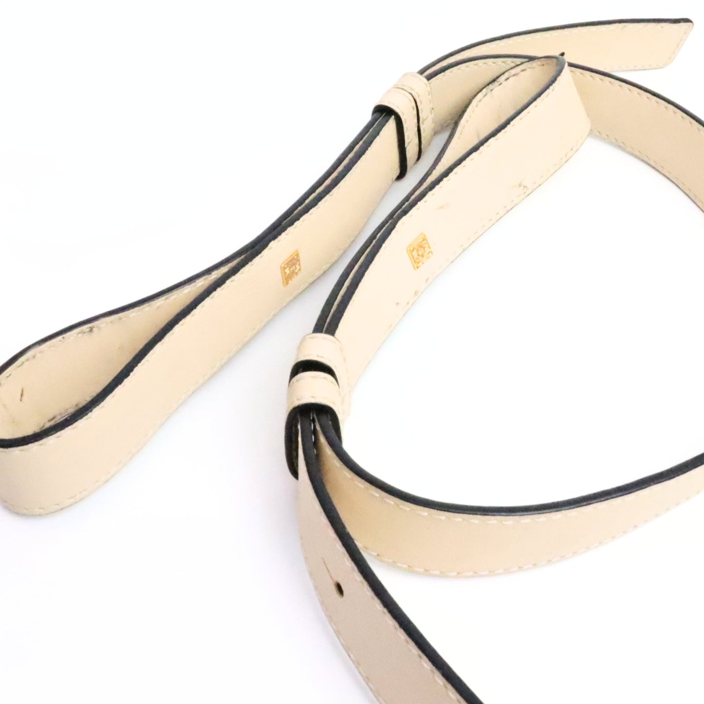 LOEWE Hammock Small Leather Bag Beige Size ONE SIZE