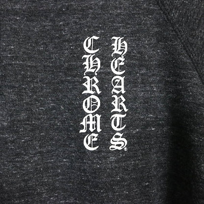 CHROME HEARTS Old Floral Cross 3/4 T-Shirt Gray Size M
