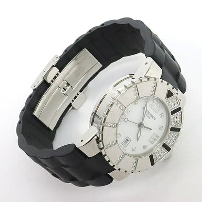 CHAUMET Class One Date Diamond Watch Silver Size ONE SIZE