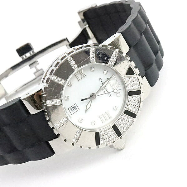 CHAUMET Class One Date Diamond Watch Silver Size ONE SIZE