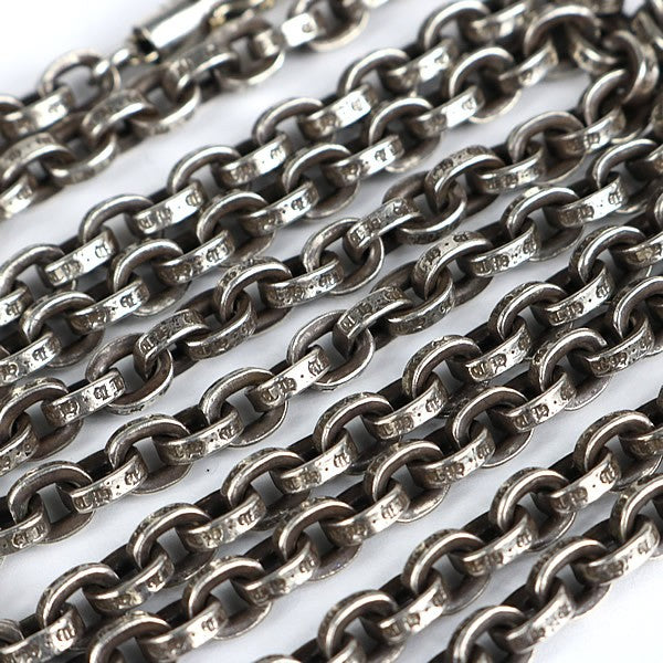 CHROME HEARTS Paper Chain 30 Silver Necklace Size ONE SIZE