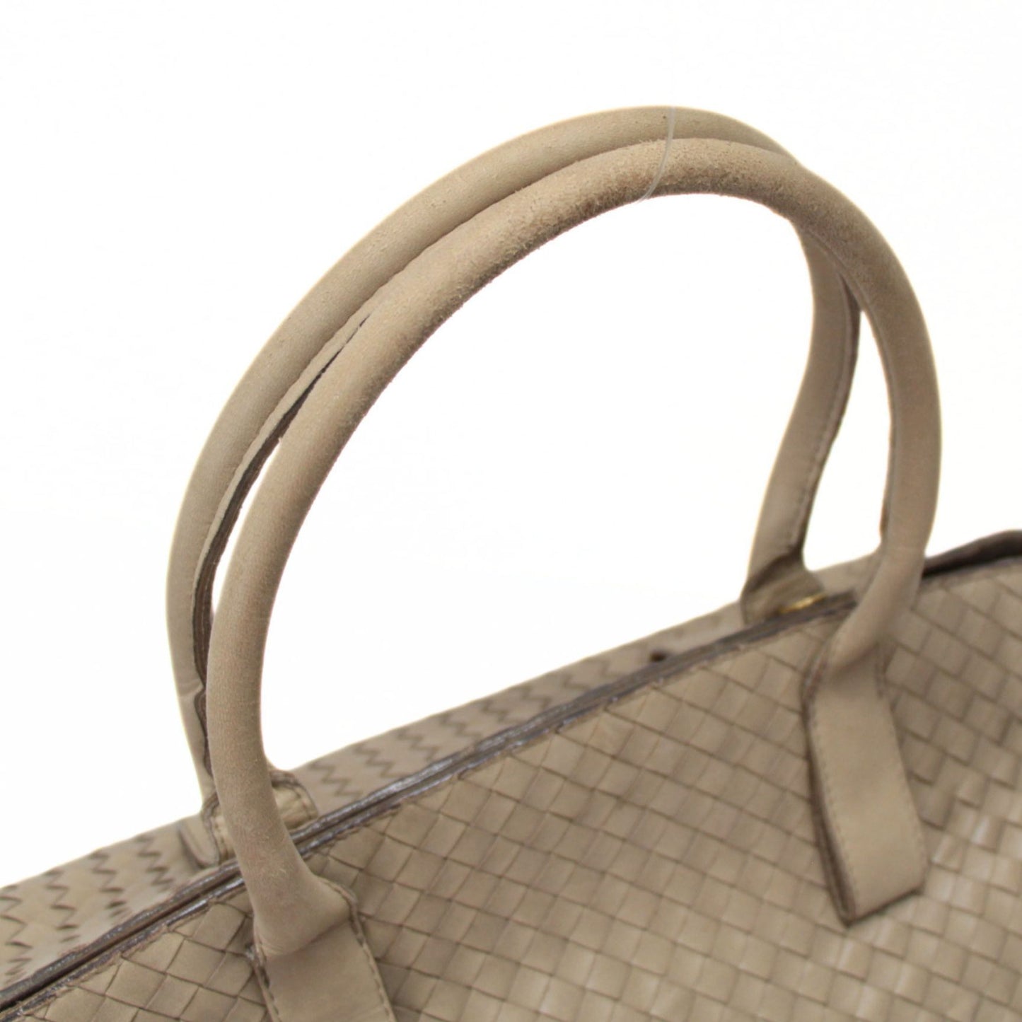 BOTTEGA VENETA Intrecciato Leather Bag Beige Size ONE SIZE