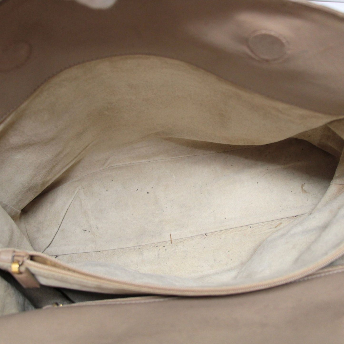 BOTTEGA VENETA Intrecciato Leather Bag Beige Size ONE SIZE
