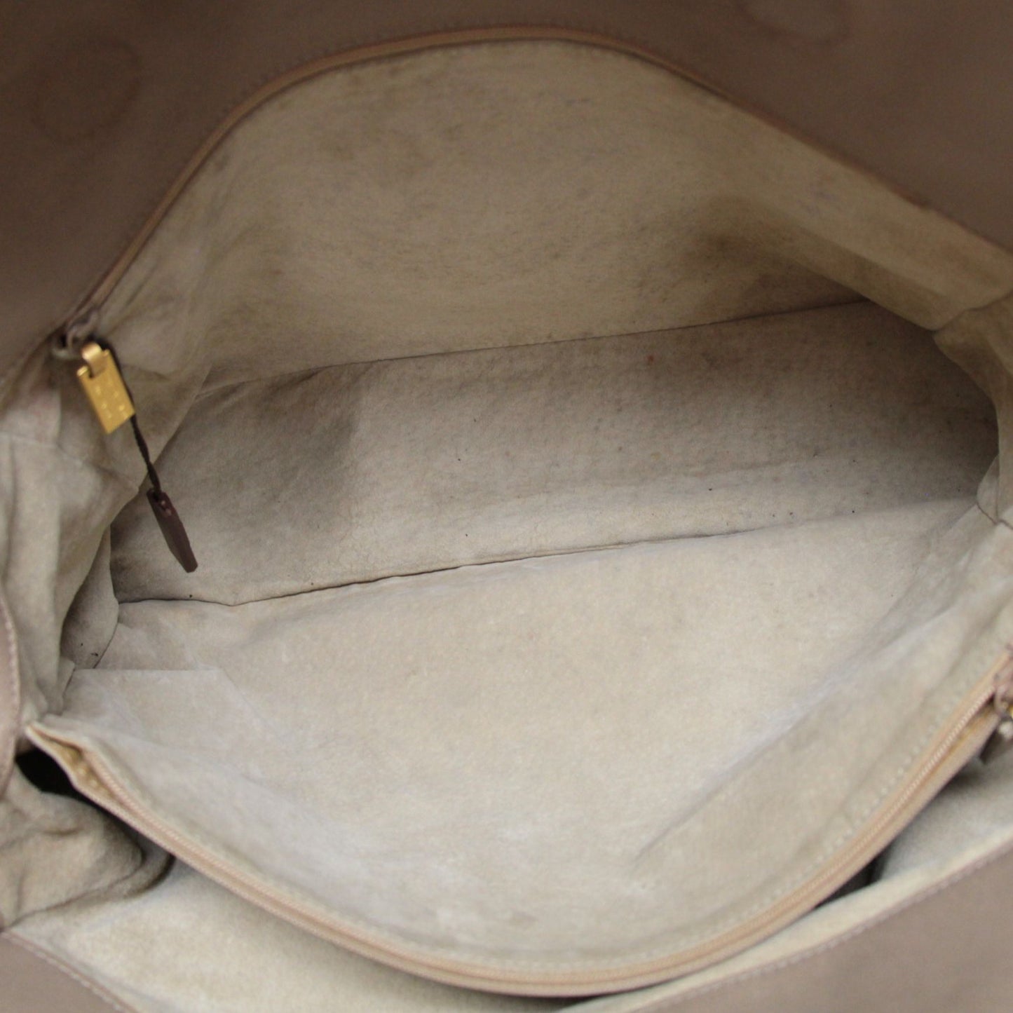 BOTTEGA VENETA Intrecciato Leather Bag Beige Size ONE SIZE