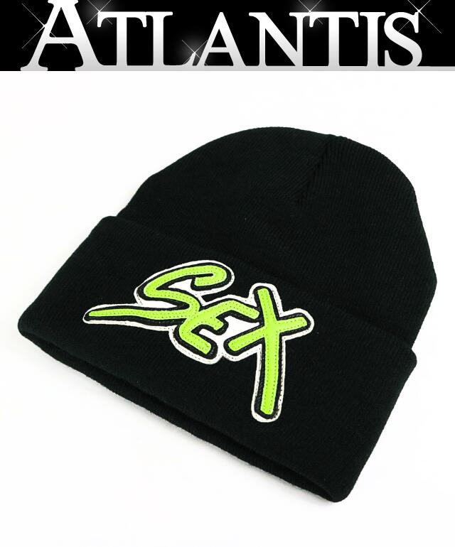 CHROME HEARTS Matty Boy Sex Beanie Black Size ONE SIZE