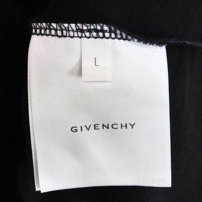 GIVENCHY DESTROYED EFFECT Distressed T-Shirt Black Size L