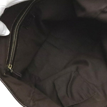 GUCCI GG Canvas Web Stripe Mini Tote Bag Brown Size ONE SIZE