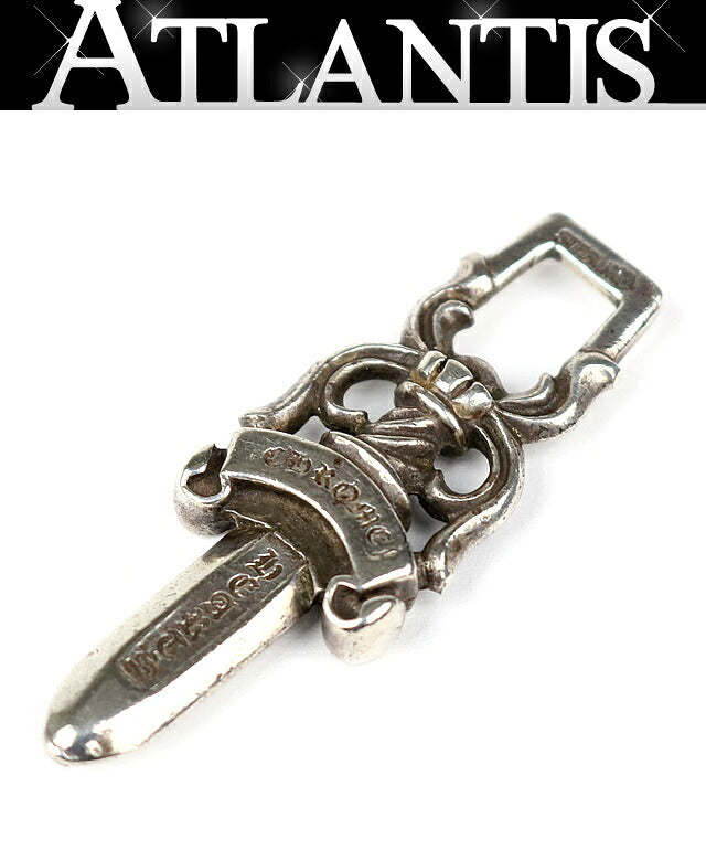 CHROME HEARTS Old #10 Dagger Charm Pendant Size ONE SIZE
