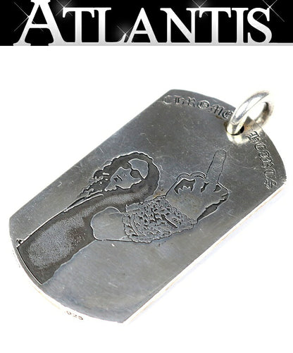 CHROME HEARTS Richard Stark Flag Tag Pendant Size ONE SIZE