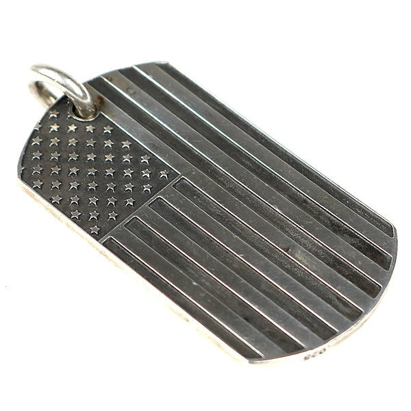 CHROME HEARTS Richard Stark Flag Tag Pendant Size ONE SIZE