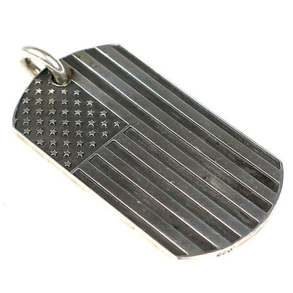 CHROME HEARTS Richard Stark Flag Tag Pendant Size ONE SIZE
