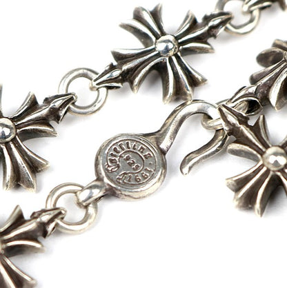 CHROME HEARTS Cutout Cross Silver 20 In. Size ONE SIZE