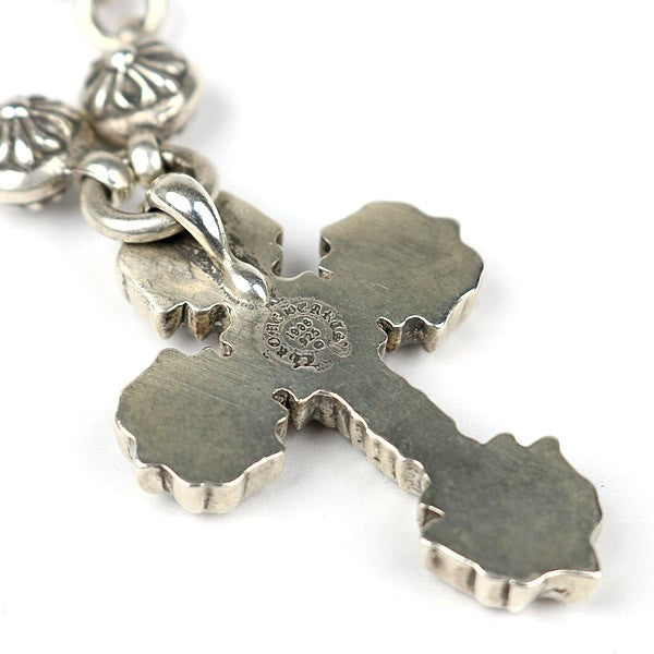 CHROME HEARTS Filigree Cross XS Ball Necklace Size ONE SIZE