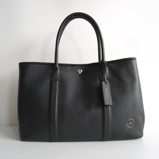 Barneys New York x Mercedes-Benz Leather tote bag Black