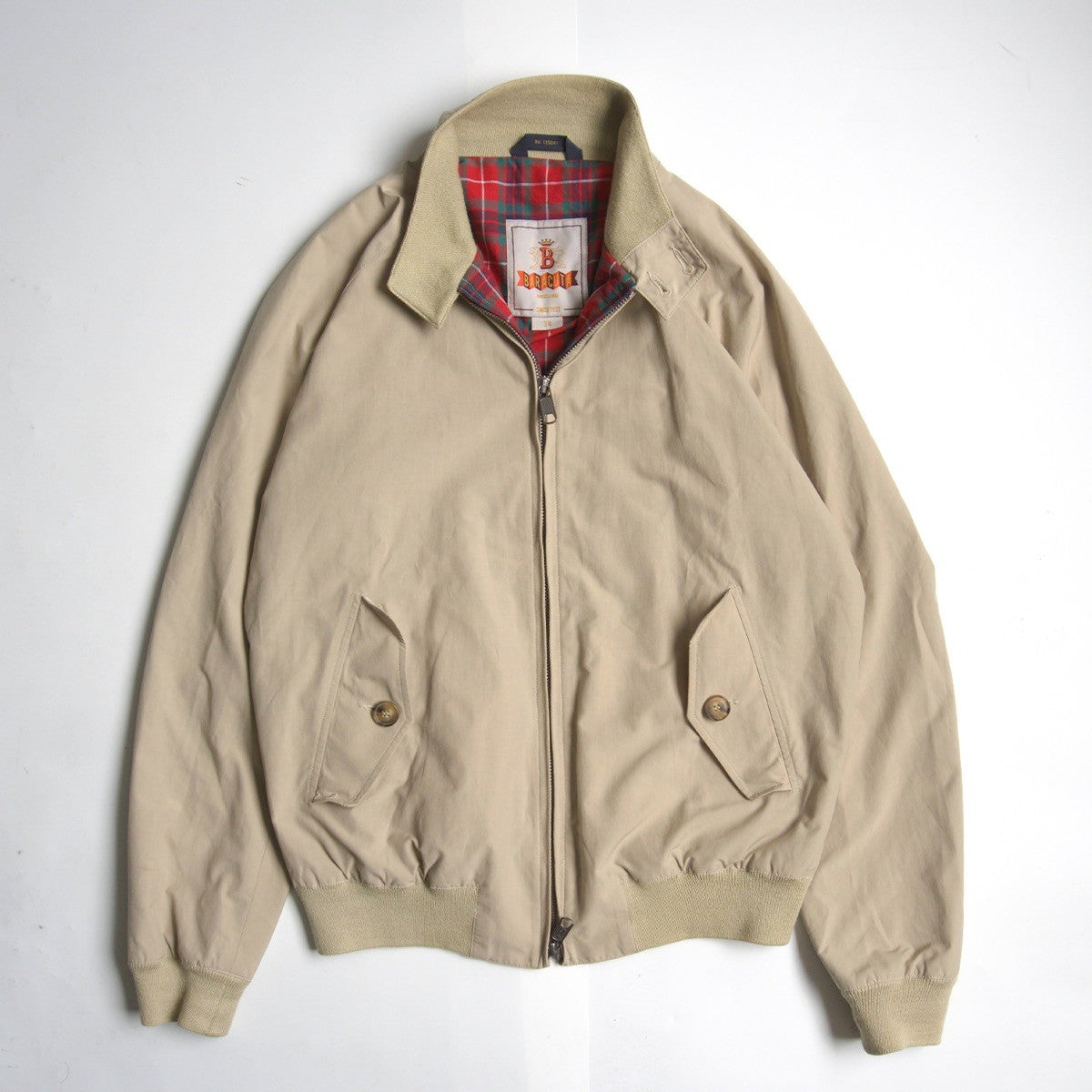 Baracuta G9 Harrington jacket Brown Size 38