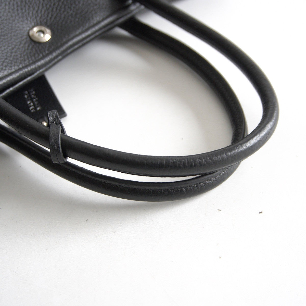 Barneys New York x Mercedes-Benz Leather tote bag Black