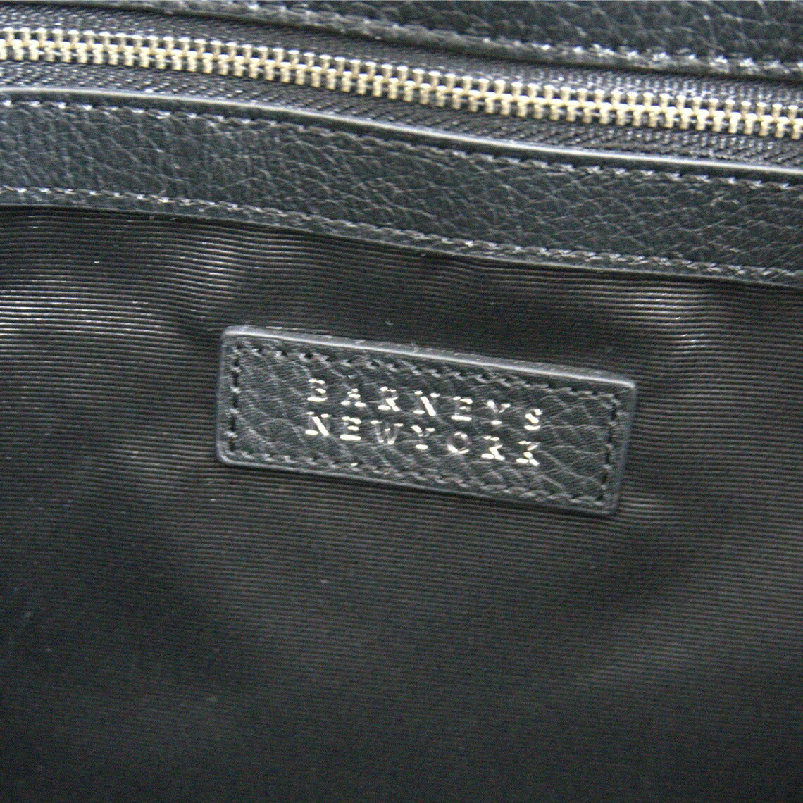 Barneys New York x Mercedes-Benz Leather tote bag Black