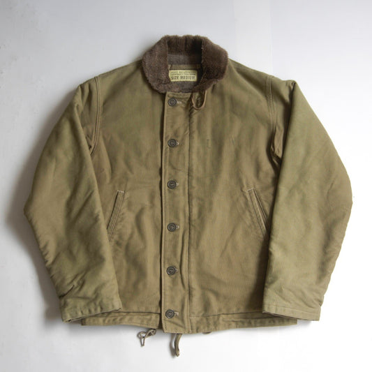 BUZZ RICKSON N-1 Deck Jacket Jungle Cloth Patch Size M