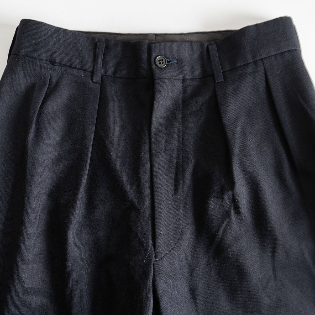 Yohji Yamamoto 90S L.Q. 2-pleat wide tapered Size 34