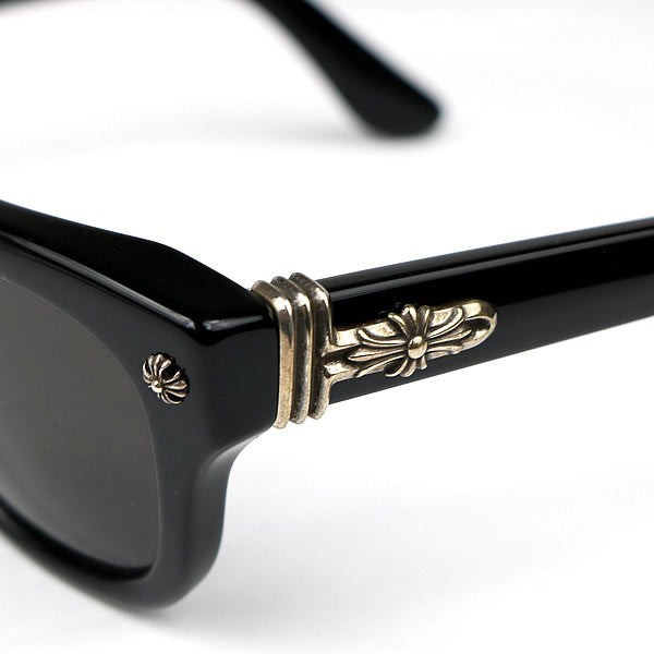 CHROME HEARTS TRITITSAGAIN Sunglasses Black Size ONE SIZE