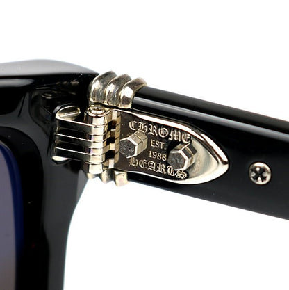 CHROME HEARTS TRITITSAGAIN Sunglasses Black Size ONE SIZE