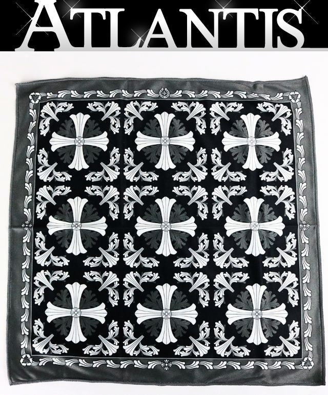 CHROME HEARTS Cross Print Cleaner Black Glasses Size ONE SIZE