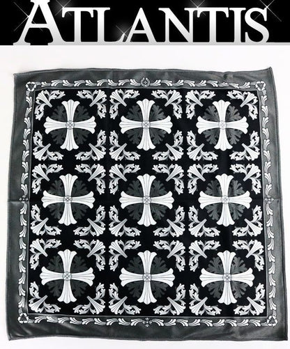 CHROME HEARTS Cross Print Cleaner Black Glasses Size ONE SIZE