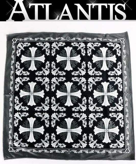 CHROME HEARTS Cross Print Cleaner Black Glasses Size ONE SIZE