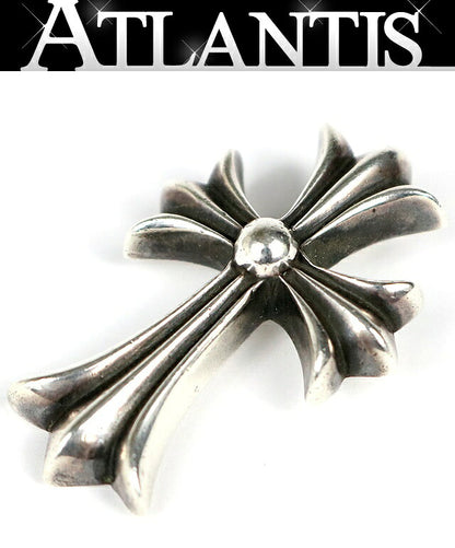 CHROME HEARTS Small Cross Silver Pendant Size ONE SIZE