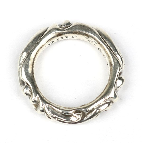 CHROME HEARTS Scroll Band Ring Silver Size ONE SIZE