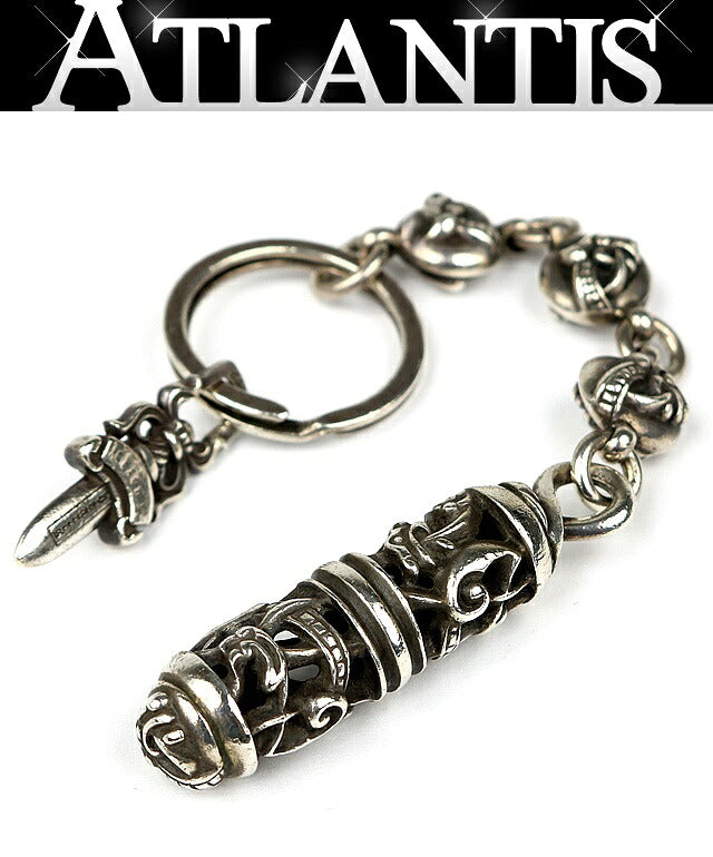CHROME HEARTS Celtic #5 Dagger SV925 Silver Wallet Size ONE SIZE