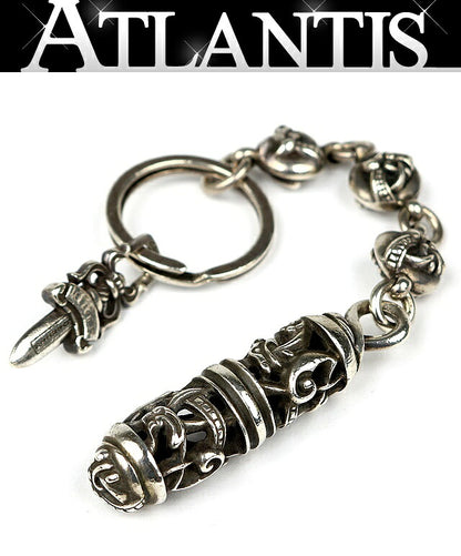 CHROME HEARTS Celtic #5 Dagger SV925 Silver Wallet Size ONE SIZE