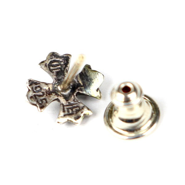 CHROME HEARTS No2 CH Plus Stud Earring Silver Size ONE SIZE