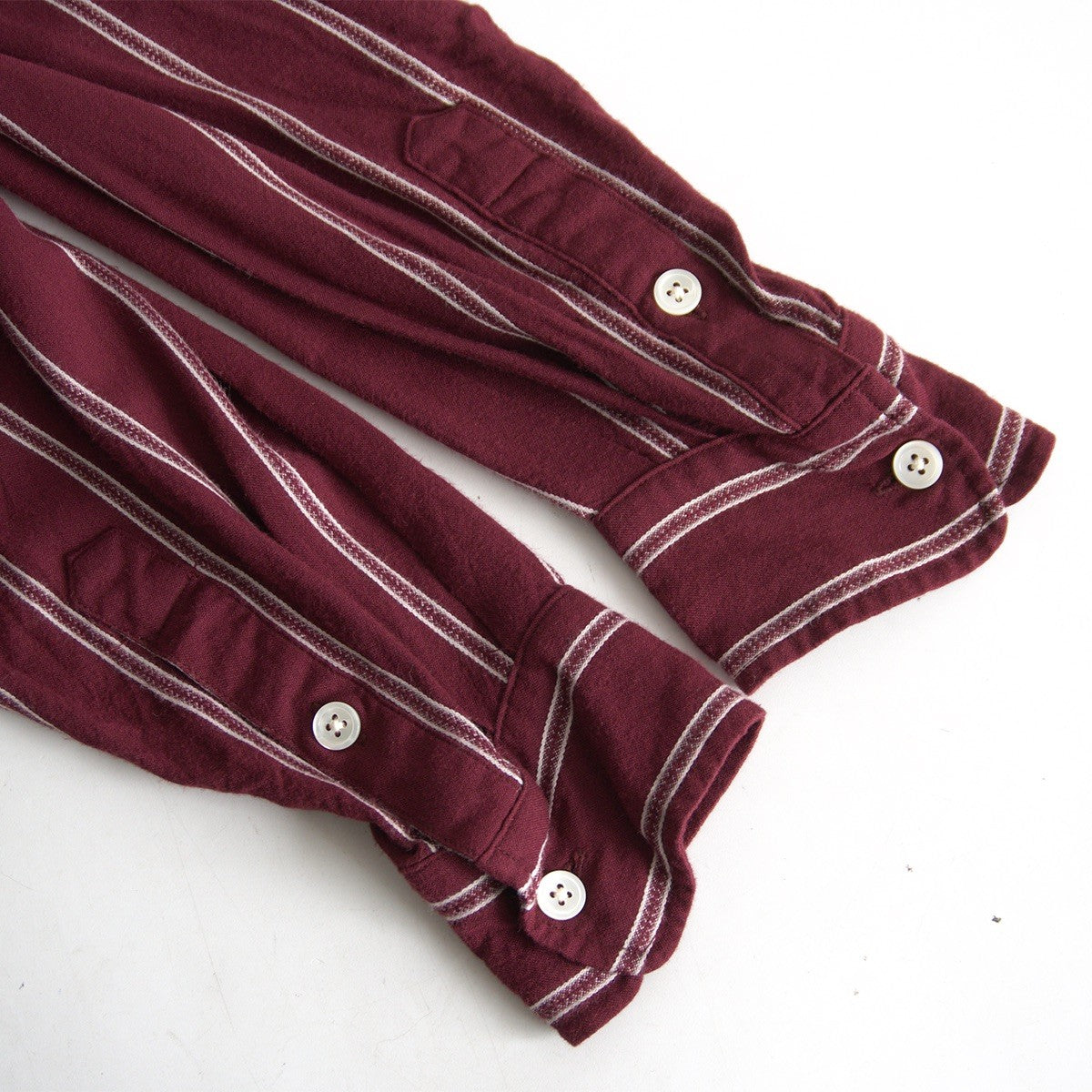 Wacko Maria Striped Open Collar Shirt Size S