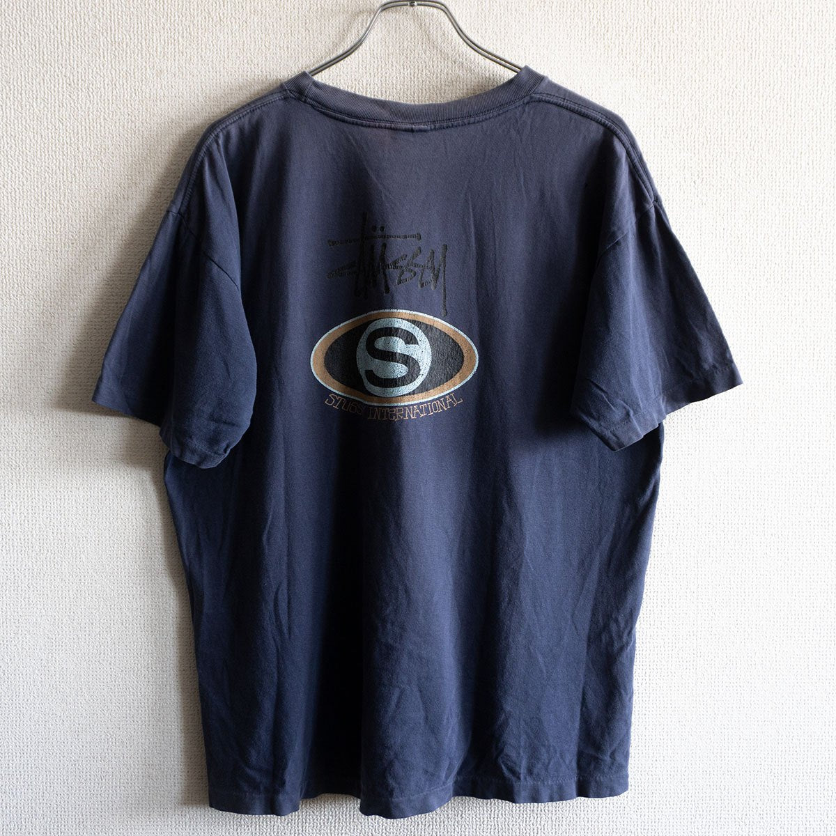 Stussy 80S Double-sided print T-shirt Size L