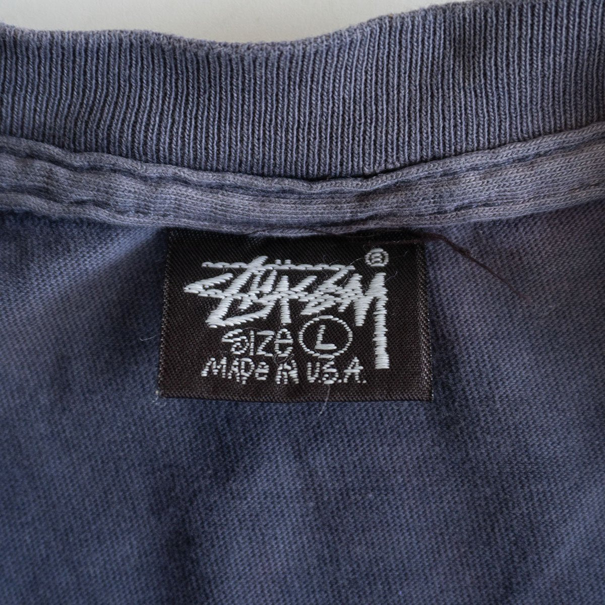Stussy 80S Double-sided print T-shirt Size L