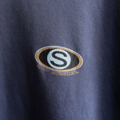 Stussy 80S Double-sided print T-shirt Size L